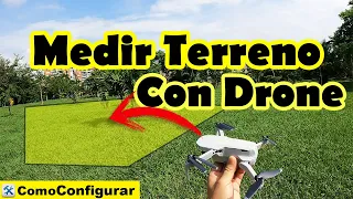 COMO CALCULAR LOS METROS CUADRADOS de un terreno con un drone parte 1