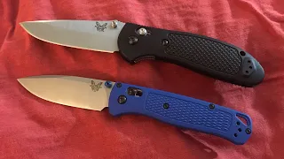 Benchmade Griptilian 551 VS Benchmade Bugout