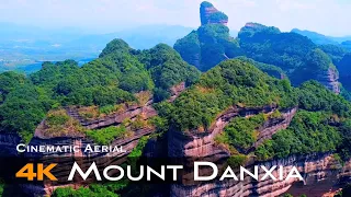 MOUNT DANXIA 🇨🇳 4K Drone CHINA | Zhangye Geopark 丹霞山 中国 张掖国家地质公园 2021