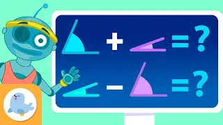 ADIÇÃO E SUBTRAÇÃO DE ÂNGULOS 📐➕➖ Matemática para crianças  👧👦  RECOPILAÇÃO