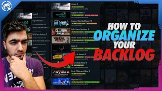 HOW TO ORGANIZE YOUR BACKLOG LIKE A PRO| FAST & EASY | BACKLOG TIPS