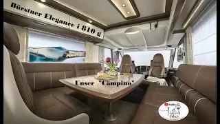 Roomtour-Inside unser Bürstner Elegance i 810 g