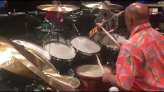 Blues groove tutorial by Billy Cobham at his Art of the Rhythm Section retreat in Mesa, AZ