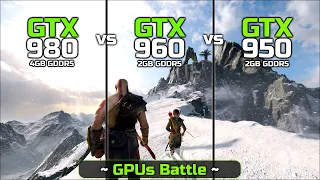 GTX 950 vs GTX 960 vs GTX 980 | Nvidia's 90 Series Comparison