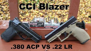 My Favorite Budget Target Ammo Ballistic Test - CCI Blazer .22 LR VS .380 ACP