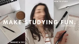 The SECRET to LOVE STUDYING: motivation to study effectively & make it fun