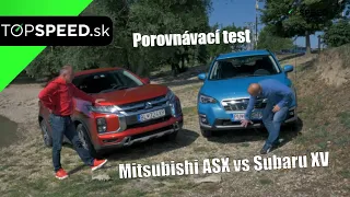 Subaru XV vs Mitsubishi ASX - Porovnávací Test - TOPSPEED.sk