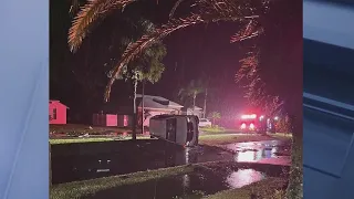 Destructive tornado overturns SUV, wreaks havoc in Palm Coast, Florida