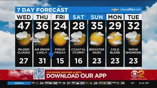 New York Weather: CBS2 1/18 Evening Forecast at 6PM