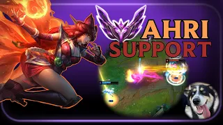 MASTER Ahri goes SUPPORT !! - A to Z Support