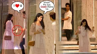 Sridevi's Daughter Jhanvi Kapoor FIGHTS With Boyfriend Ishaan Khattar (Shahid's Brother) In Public