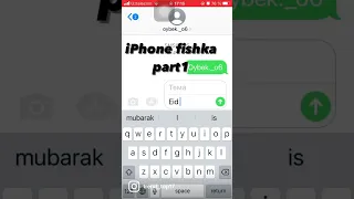 iPhone fishka part 1 #iphone #iphoneuz #uzbekistan #uzbekcha #фишки #айфонфишки #fishkalar #fishka