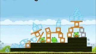 Official Angry Birds Walkthrough Mighty Hoax 4-15