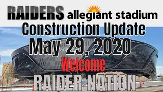 Las Vegas Raiders Allegiant Stadium Construction Update 05 29 2020