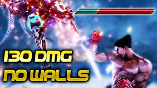 Unbelievable 130 DMG Kazuya Combo No Walls