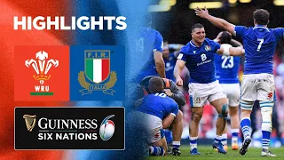 Wales v Italy | Match Highlights | 2022 Guinness Six Nations