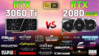 RTX 3060 Ti vs. RTX 2080 SUPER in 2023 (Test in 20 Games) 1440p