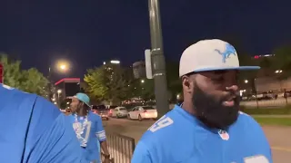 Detroit Lions vs Falcons Postgame