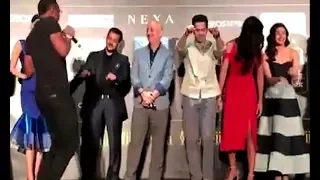 Salman Khan, Katrina Kaif, Alia Bhatt, Shahid Kapoor Dance On Bravo Champion Song At IIFA 2017