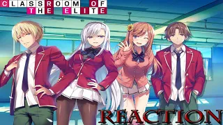 3rd Class years react to Ayanokoji || COTE (RU | ENG)