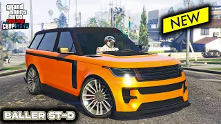 Baller ST-D NEW DLC CAR in GTA 5 Online | Best Customization & Review | NEW Range Rover