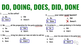 Verbal Ability - Civil Service Exam Reviewer (Do, Doing, Does, Did, Done)