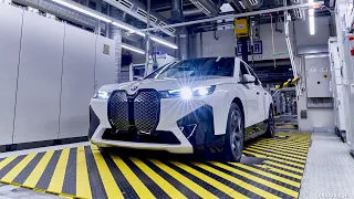 BMW iX 2022 Production at factory in Dingolfing