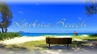 Kailua Beach Virtual Walking Tour 🌴 Hawaii 4K Virtual Tour