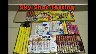 Sky Shot Testing 2019 | New sky Shot Diwali Stash | Diwali stash 2019 |