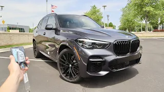 2022 BMW X5 xDrive40i: Start Up, Walkaround, POV, Test Drive and Review