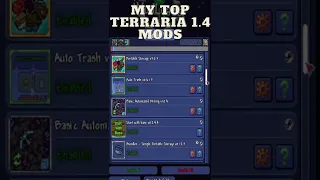 Top Terraria 1.4 Mods That I Cant Play With Out