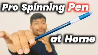 How to make A spinning pen at home ( 30 Rs. Only ) in Hindi @MikeShake @AverageSamyak