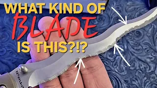 This TYPE of BLADE has always FACINATED ME! Cold Steel Knives UNBOXING!