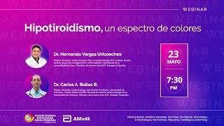 WEBINAR - Hipotiroidismo, un espectro de colores