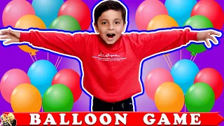 BALLOON GAME | Funny Learning Game Moral Story for Kids | Aayu and Pihu Show