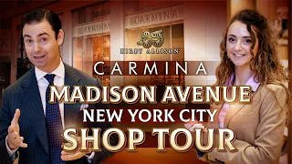 Carmina Shoemaker Madison Avenue NYC Shop Tour | Kirby Allison