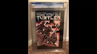 1st Print Teenage Mutant Ninja Turtles 1 CGC And Other Rare Comics