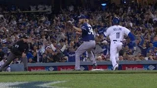 SD@LAD: Dodgers win challenge, call overturned in 2nd