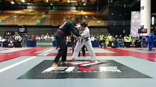 Tight Loop Choke Putting Opponent To Sleep At Jiu-Jitsu Tournament by Krucial