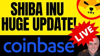 MASSIVE SHIBA INU COIN UPDATE - COINBASE PRO LISTING LIVE TODAY! HUGE FOR SHIB HOLDERS!