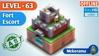 Mekorama Level 63 | Fort Escort | by Martin Magni |Easy @MartinMagni #mekorama #mekoramastory