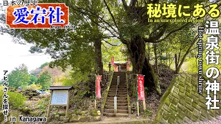 【愛宕社/Atago Shrine】神奈川県の日帰り天然温泉と緑を見守る神社/Hot spring town, greenery and shrine【アヒサガ/Find a duck】