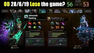 OD record 28/6/19 Lose the game? | Dota 2 HIGHLIGHTS