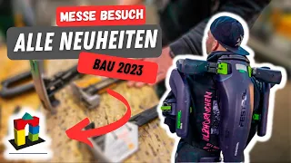 EXOSKELETT und vieles mehr ⎜BAU 2023 der Vlog 🤙🏼