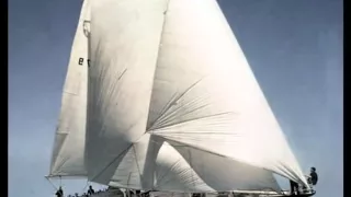 Hommage  à  Eric   TABARLY        " Pierre  BACHELET -  le voilier noir   "