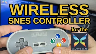 WIRELESS SNES Controller for the Commander X16!