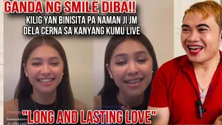 KINILIG SI MARIELLE MONTELLANO BUMISITA SI JM DELA CERNA SA KANYANG KUMU LIVE GANDA NG SMILE 💙