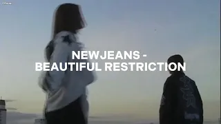newjeans- beautiful restriction (easy lyrics)