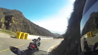 Crash BMW Scooter C650GT on Tuna Road Malibu