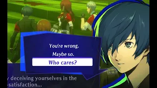 [Persona 3 Reload] Takaya & Jin Battle Main Character SOLO [NG][no Fuuka Theurgy][Merciless]